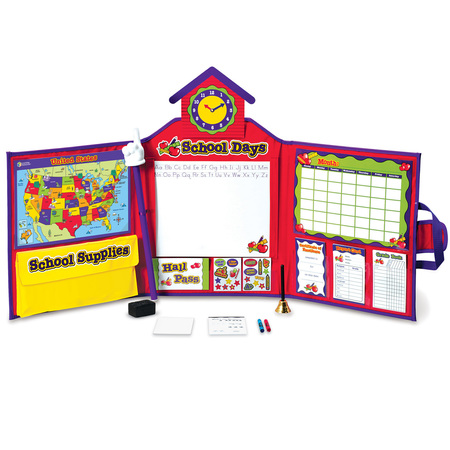 LEARNING RESOURCES Pretend & Play® School Set w/US Map 2642